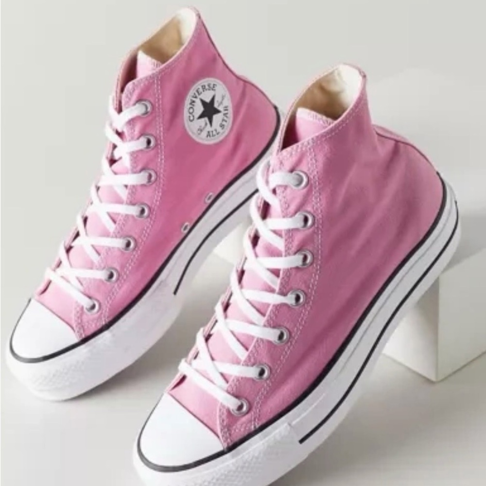 PINK Converse Chuck Taylor All Star High Top Sneakers
